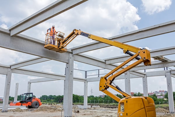 cherry-picker-construction-site